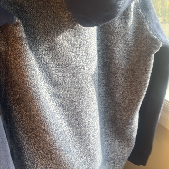 Roots Grey, Navy & Pink Pullover Hoodie XXL 13-14 *minor snag left sleeve - Picture 11 of 12